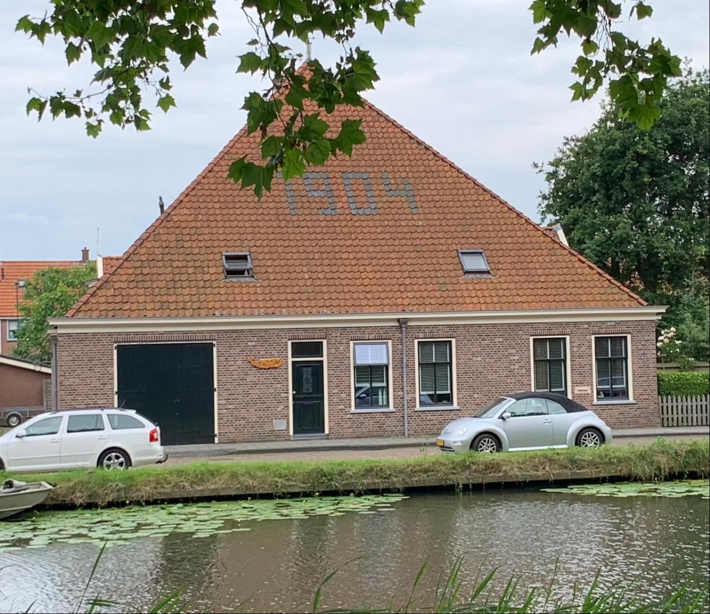 "De Walvisch", Appartement In Authentieke Boerderij Едам Екстер'єр фото